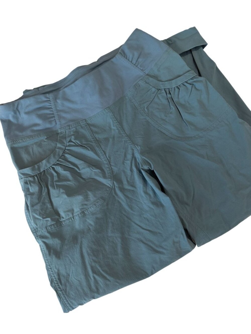 Prana Teal Green Pull On Pockets Hiking Pants Size Small